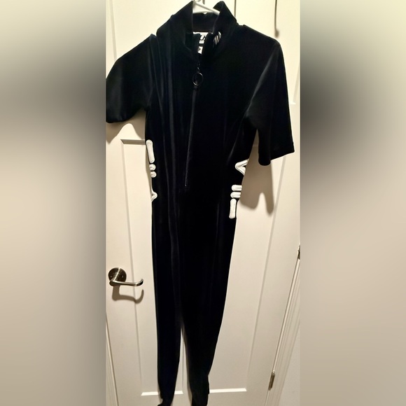 Fila velour jumpsuit - Picture 4 of 7